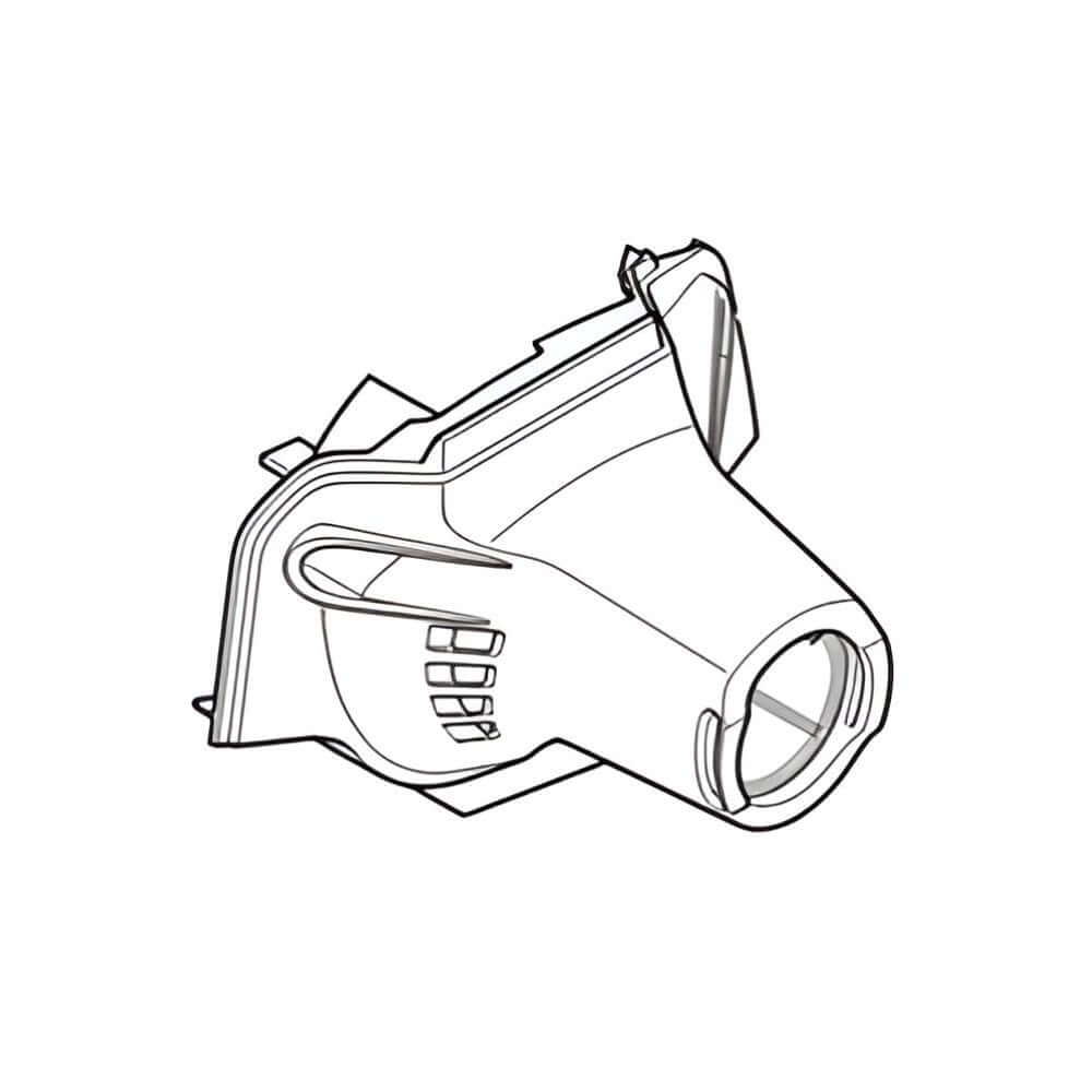 Diagram of STIHL FS94 brushcutter fan housing, a crucial part for engine cooling and airflow.