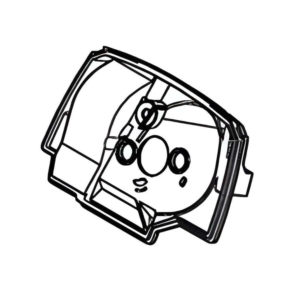 Genuine STIHL filter base for MS201 and MS201TC chainsaws, essential for air filter assembly and engine performance.