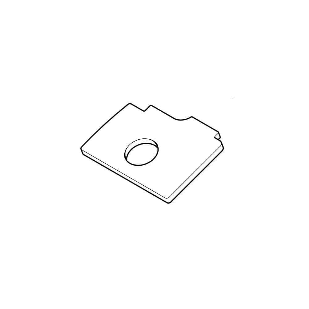 Filter plate for STIHL MS170, MS170C, MS180 chainsaw genuine parts and replacement components.
