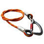 Harkie Wire Core Flipline & Swivel with steel wire core and swivel karabiner, ideal for tree surgeons.