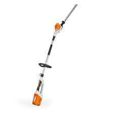 HLA 66 Cordless Long Reach Hedge Trimmer designed for efficient hedge cutting and tree surgery.