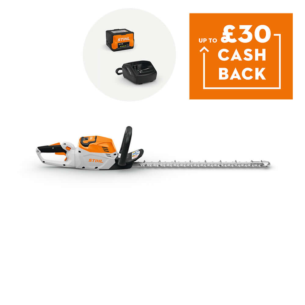 HSA 60 Cordless Hedge Trimmer 24" with cashback offer, STIHL cashback eligible for Tree Surgeons.