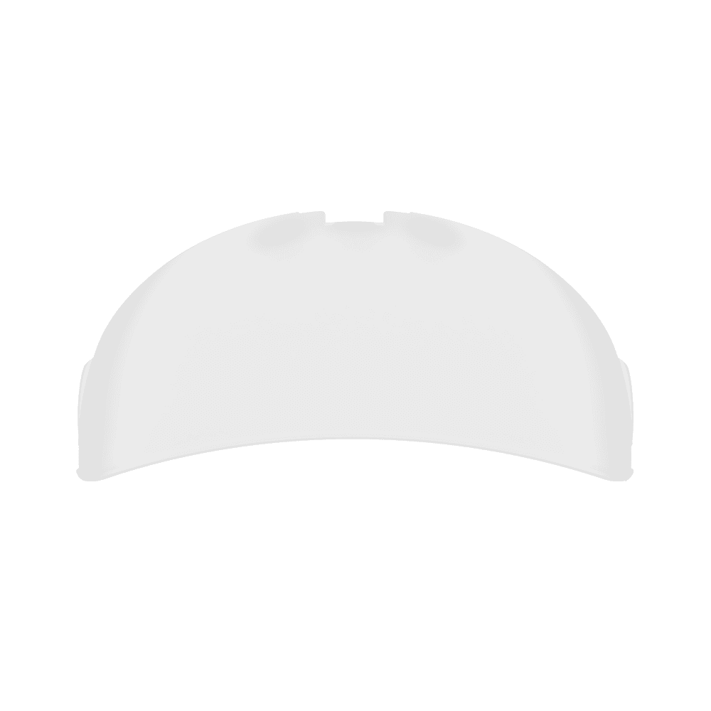 Sovos half visor protector, anti-fog, scratch-resistant, designed for tree surgeons, compatible with helmets and glasses.