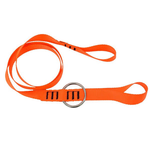 Harkie adjustable tool chainsaw strop with metal ring, 1.3 metre long, ideal for tree surgeons working at height.