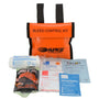 Harkie Bleed Control First Aid Kit with SWAT tourniquet and Celox granules for tree surgeons and emergency use.