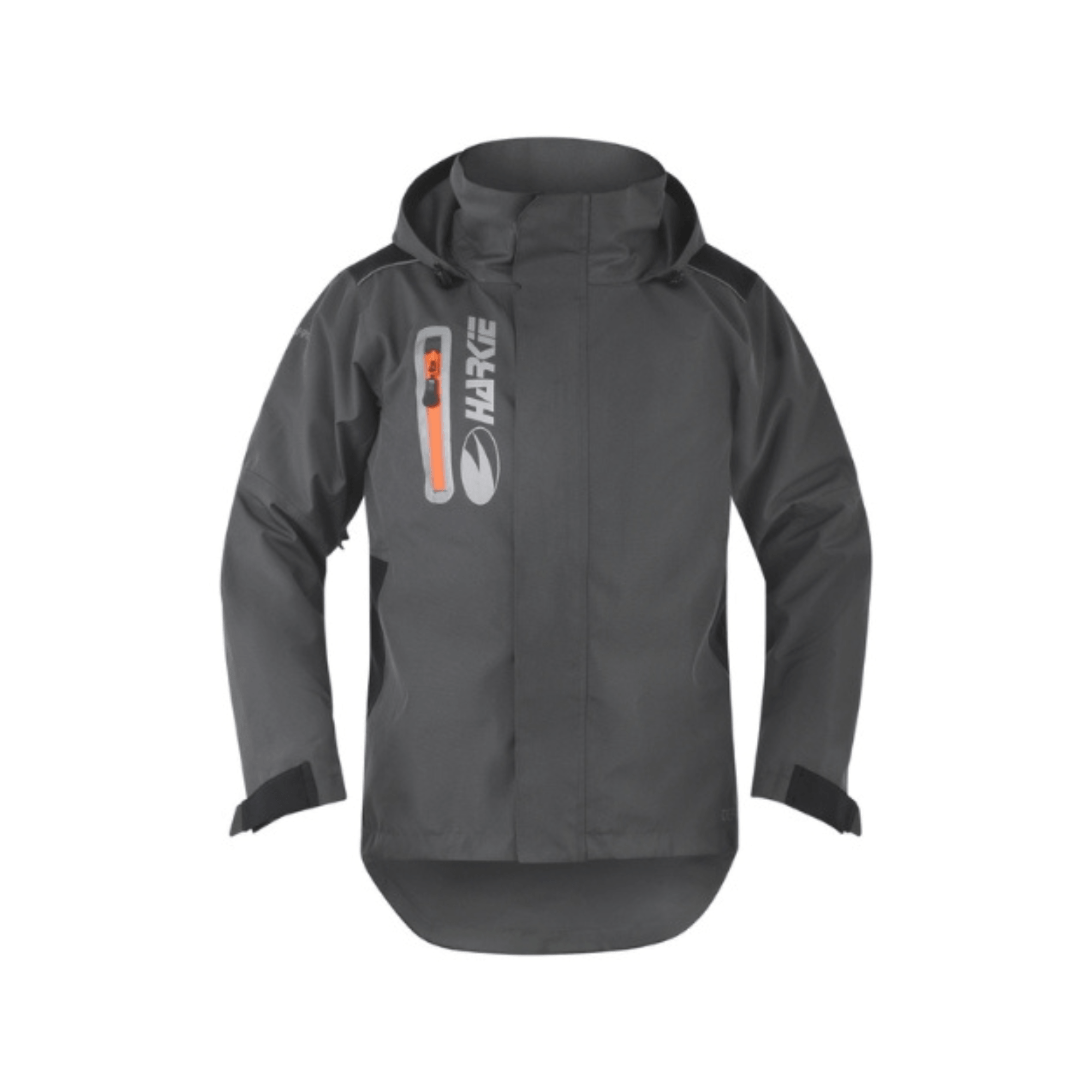 Harkie Defiance Jacket Grey waterproof jacket designed for tree surgeons and outdoor professionals.