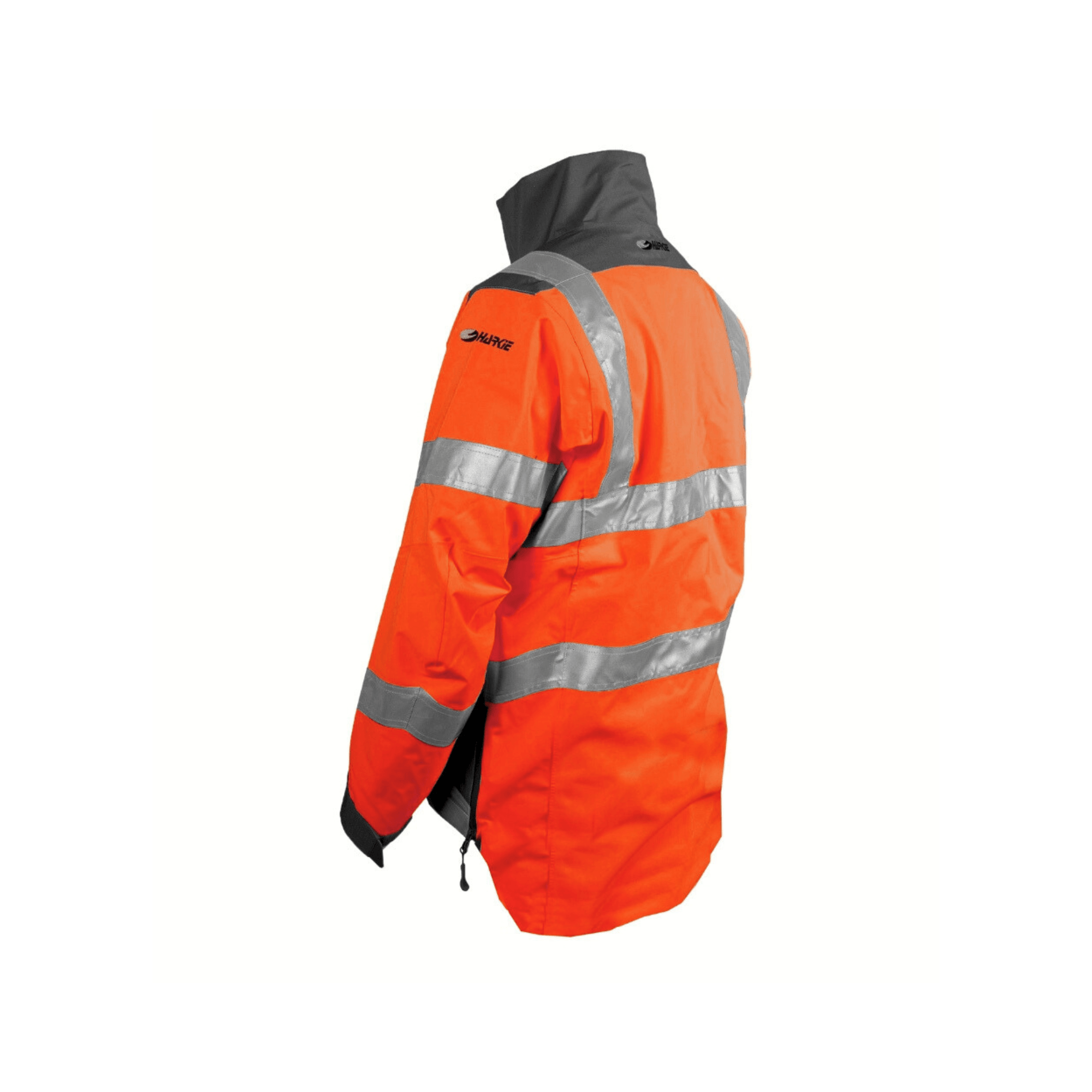 Innovation II Smock Orange – Hi-Vis jacket for tree surgeons, durable and waterproof design for outdoor work.