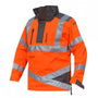 HARKIE Innovation II Smock in orange with reflective elements, ideal for tree surgeons and outdoor work.
