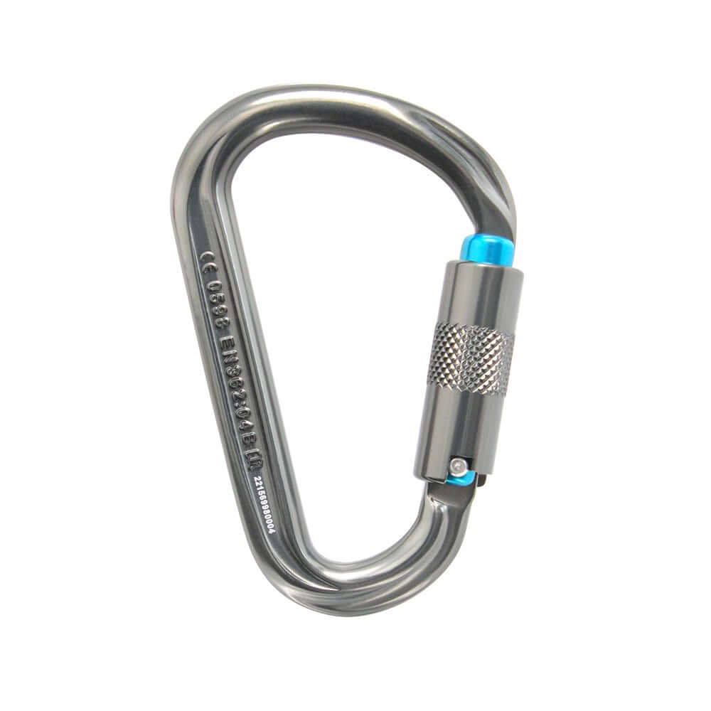 HMS Supersafe Carabiner showcasing strong, durable design ideal for tree surgeons and climbers.