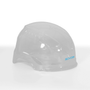 SOVOS S3200 interchangeable climbing helmet cover in clear, ideal for tree surgeons and customizable safety gear.