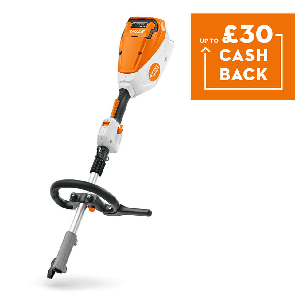 KMA 80 R Cordless KombiEngine with cashback offer from STIHL for tree surgeons.