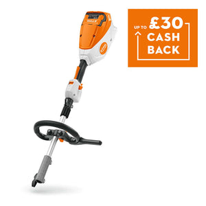 KMA 80 R Cordless KombiEngine with cashback offer from STIHL for tree surgeons.