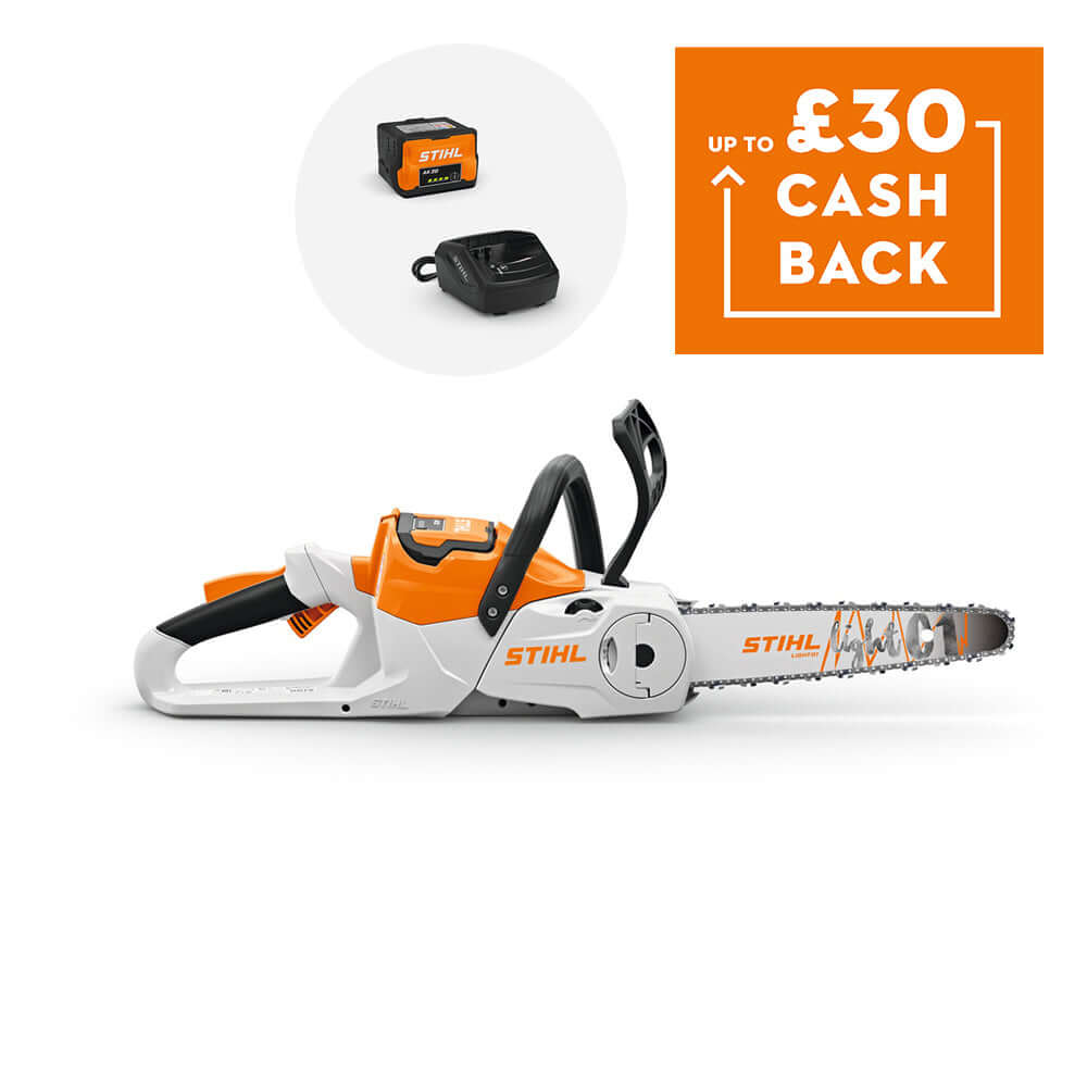 MSA 60 C-B Cordless Chainsaw 12" with cashback offer for tree surgeons