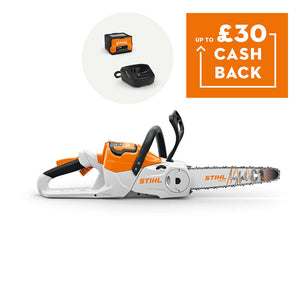 MSA 70 C-B Cordless Chainsaw 12" with cashback offer for tree surgeons