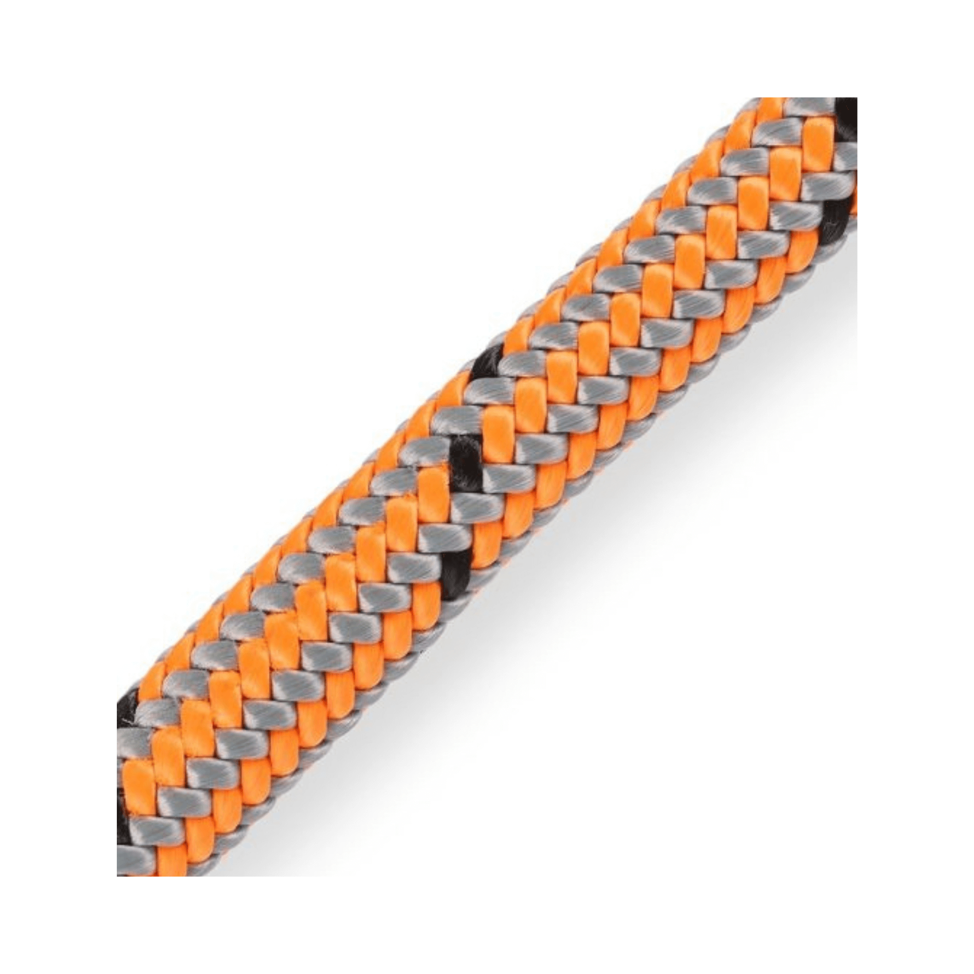 Vega Grey & Orange Climbing Rope 11.7mm showcasing its lightweight, durable design for professional climbing.