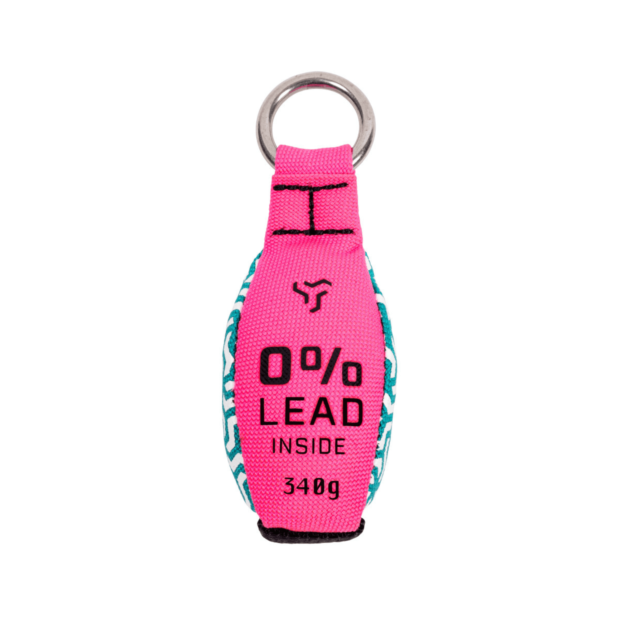 ZERO Throw Weights with 0% lead inside, designed for arborists and tree professionals, weighing 340g.