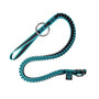 NOTCH EQUIPMENT Quick Cinch Chainsaw Lanyard in turquoise and black, designed for tree surgeons and efficient chainsaw use.
