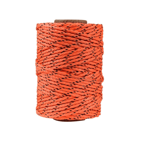 AccuLine Throwline in orange, high-strength Dyneema® fibre, ideal for arborists and tree surgeons.
