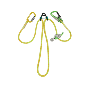 Notch Equipment Sidekick Lanyard Manager with carabiners and rope for arborists and tree climbers.
