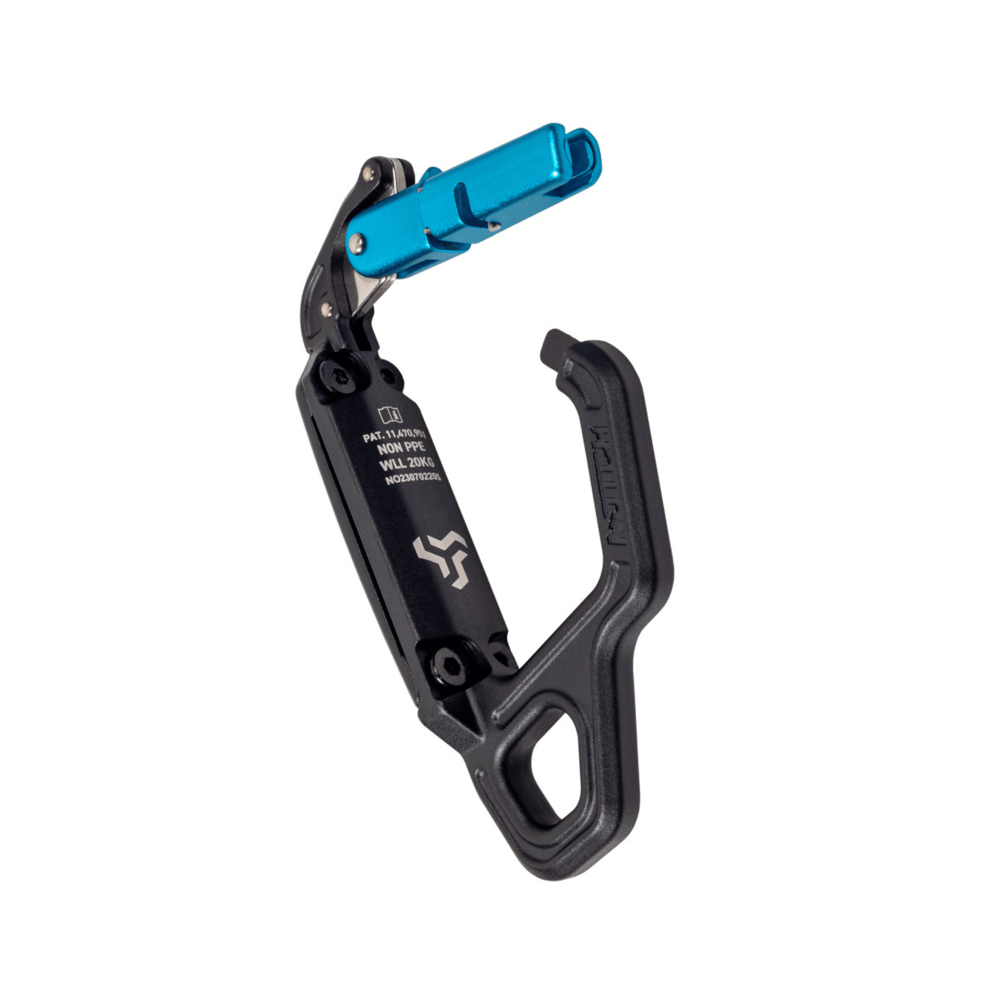 Notch Swinger Tool Carrier for tree surgeons featuring a dual-action swinging gate for quick tool access.