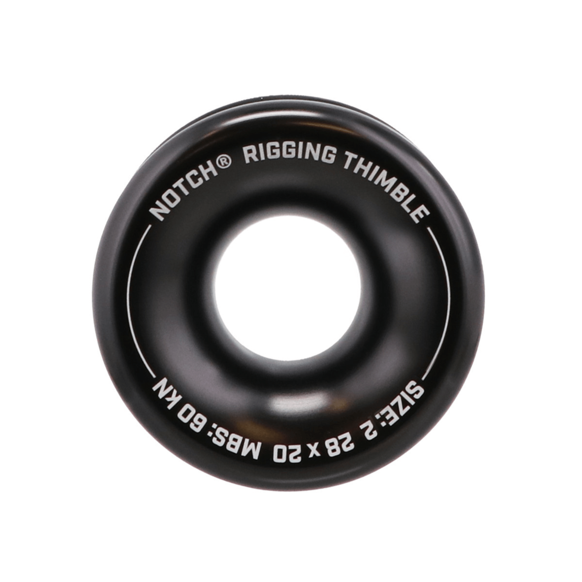 X-Rigging Low Friction Rings Notch rigging thimble designed for efficient rope-friendly lowering systems.