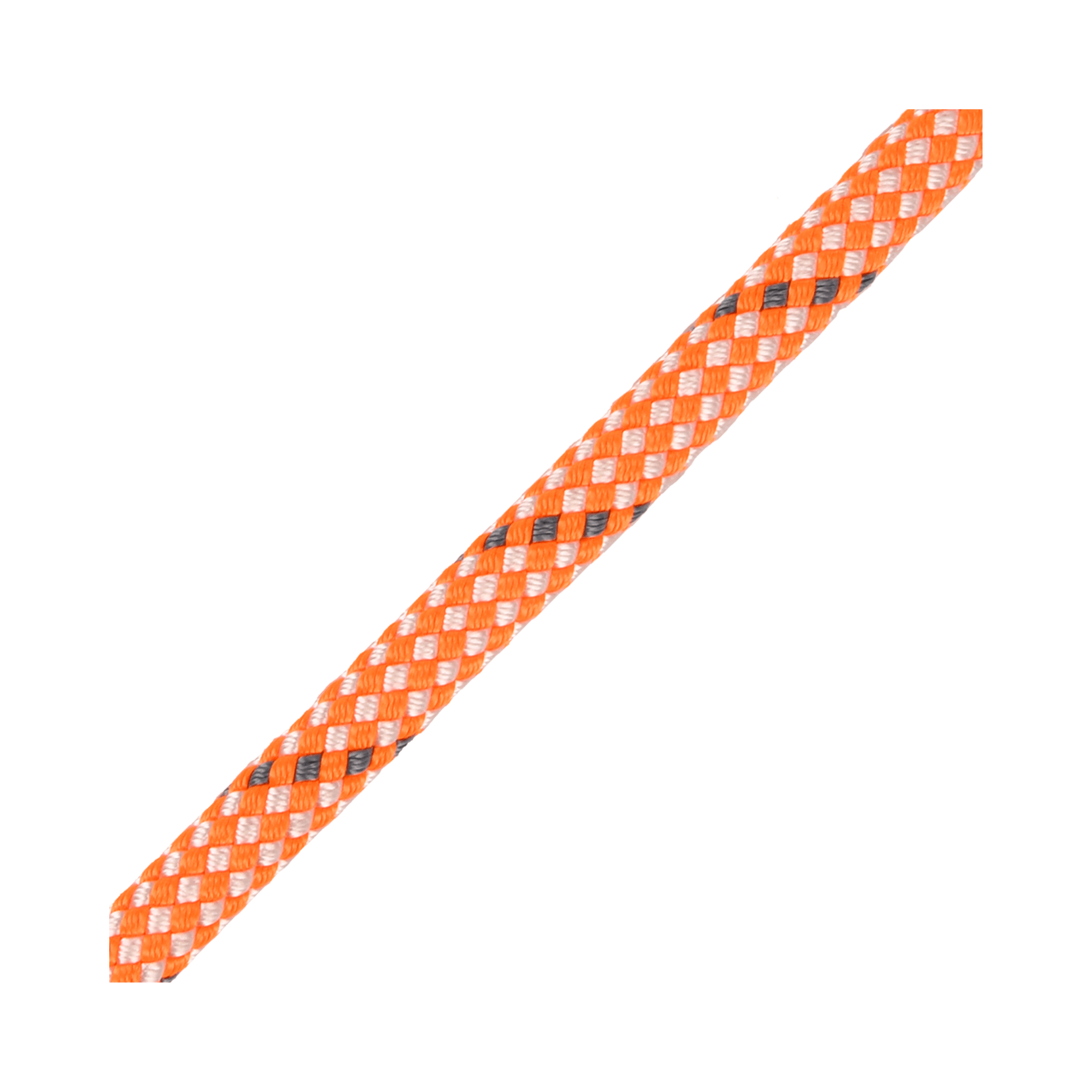 OMEGA-RQ10 Rigging Line 12mm - durable orange arborist rigging rope for tree work.