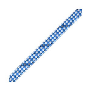 OMEGA-RQ10 Rigging Line 14mm in blue and white, designed for heavy-duty arborist applications.