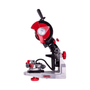 Benchtop chainsaw chain grinder, 230v. Sharpens chains with precision. Metal body, grinding wheel visible. For professional or home use
