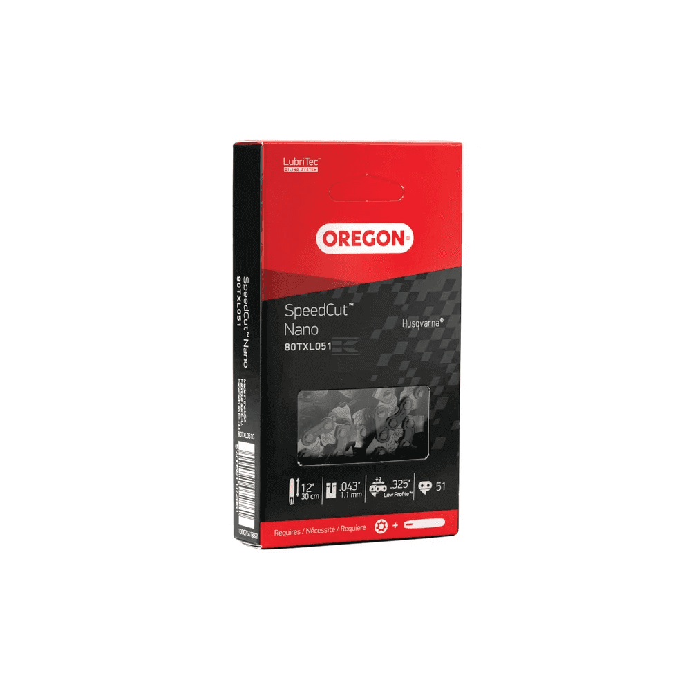 Oregon SpeedCut Nano packaging on a white background