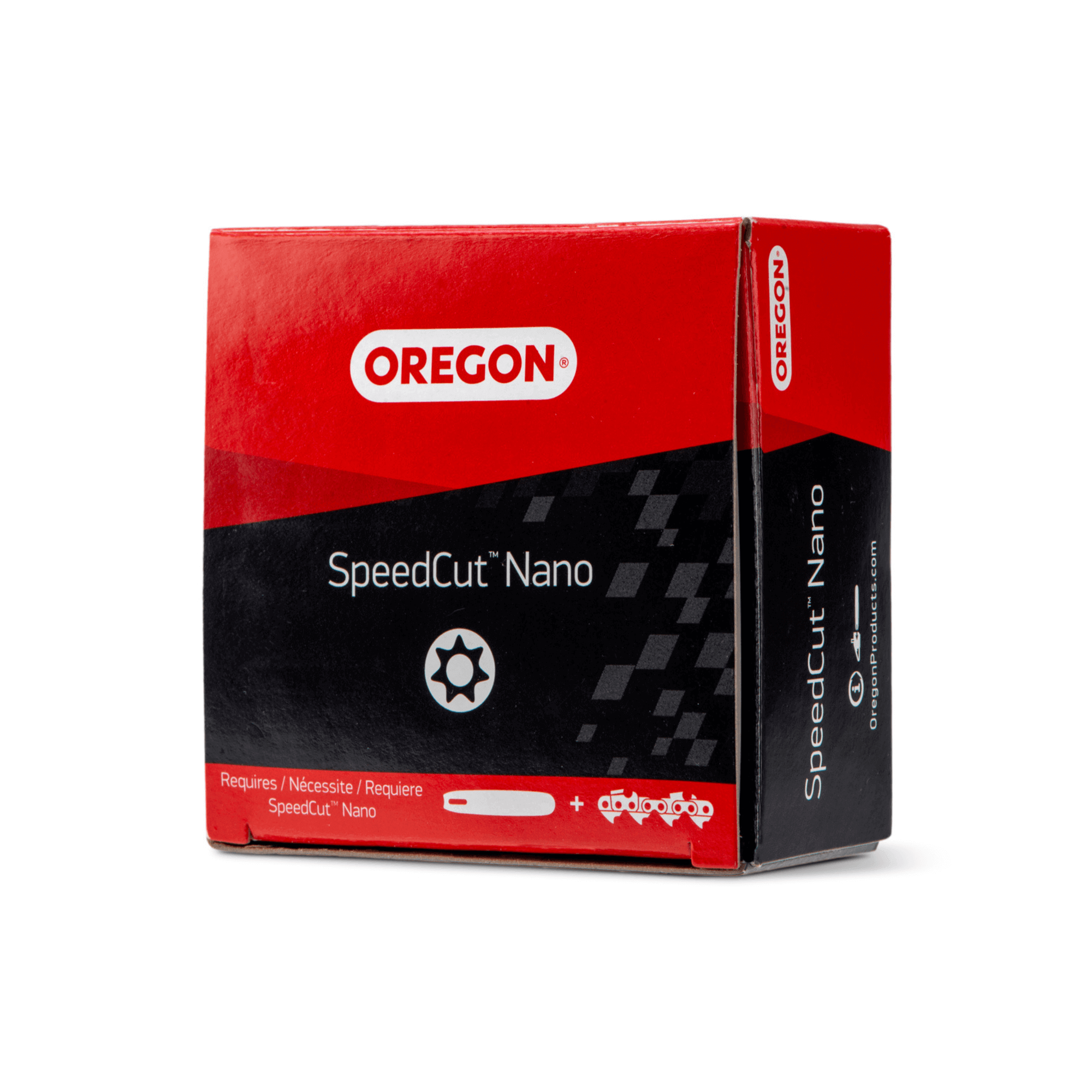 SpeedCut Nano Spur Sprocket, Pro 325"Low Profile -7-tooth Husqvarna product packaging from Oregon.