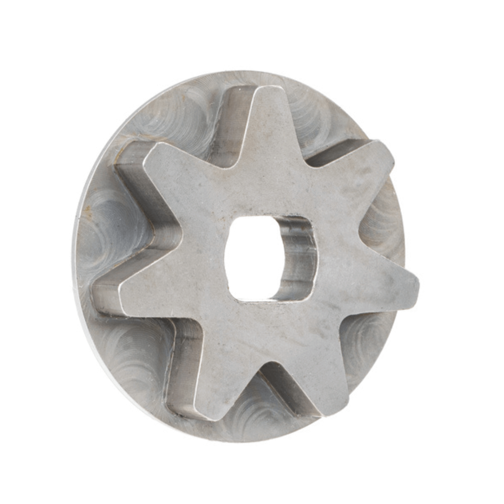 SpeedCut Nano Spur Sprocket, Pro 325"Low Profile -7-tooth Husqvarna, durable metal design for chainsaw applications.