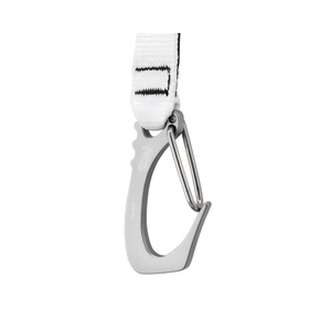 Petzl knee ascent clip attached to a rope, designed for tree surgeons for effective climbing.