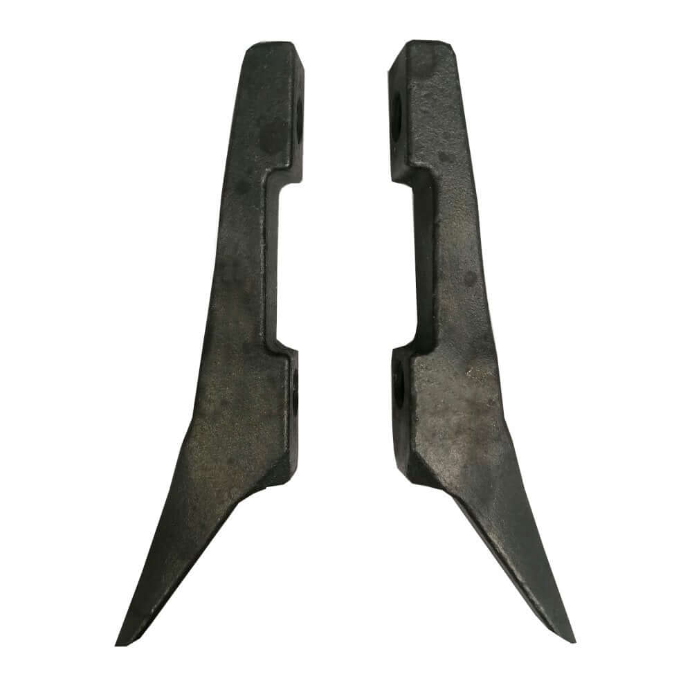 Replacement gaffs for tree climbing spikes, essential for tree surgeons, made from high-quality steel for durability.