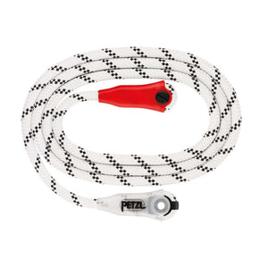 Petzl Grillon replacement lanyard rope with red and black design for tree surgeons and climbing professionals.