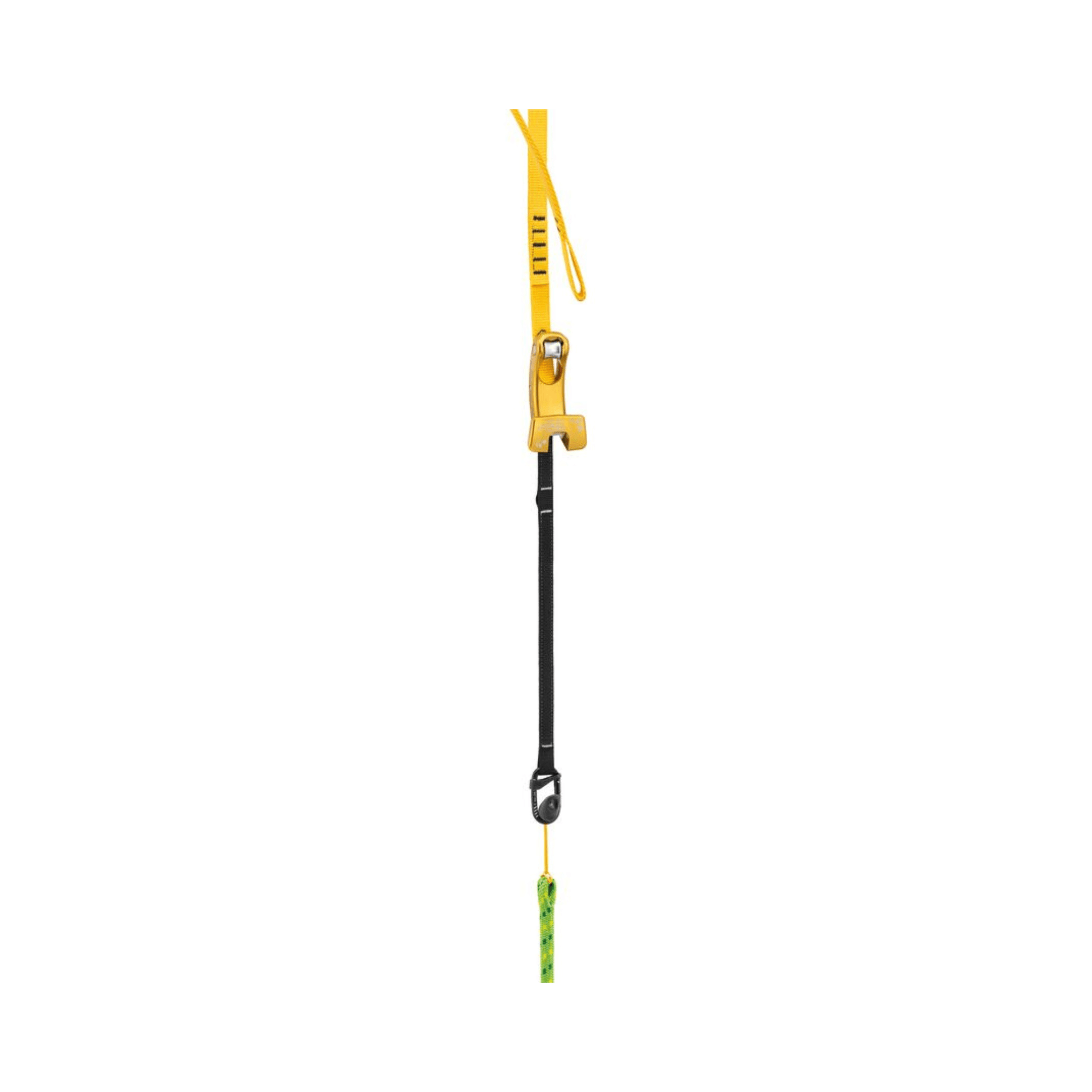 PETZL NAJA Friction Saver designed for tree surgeons, featuring a pulley and adjustable strap for optimized tree care.