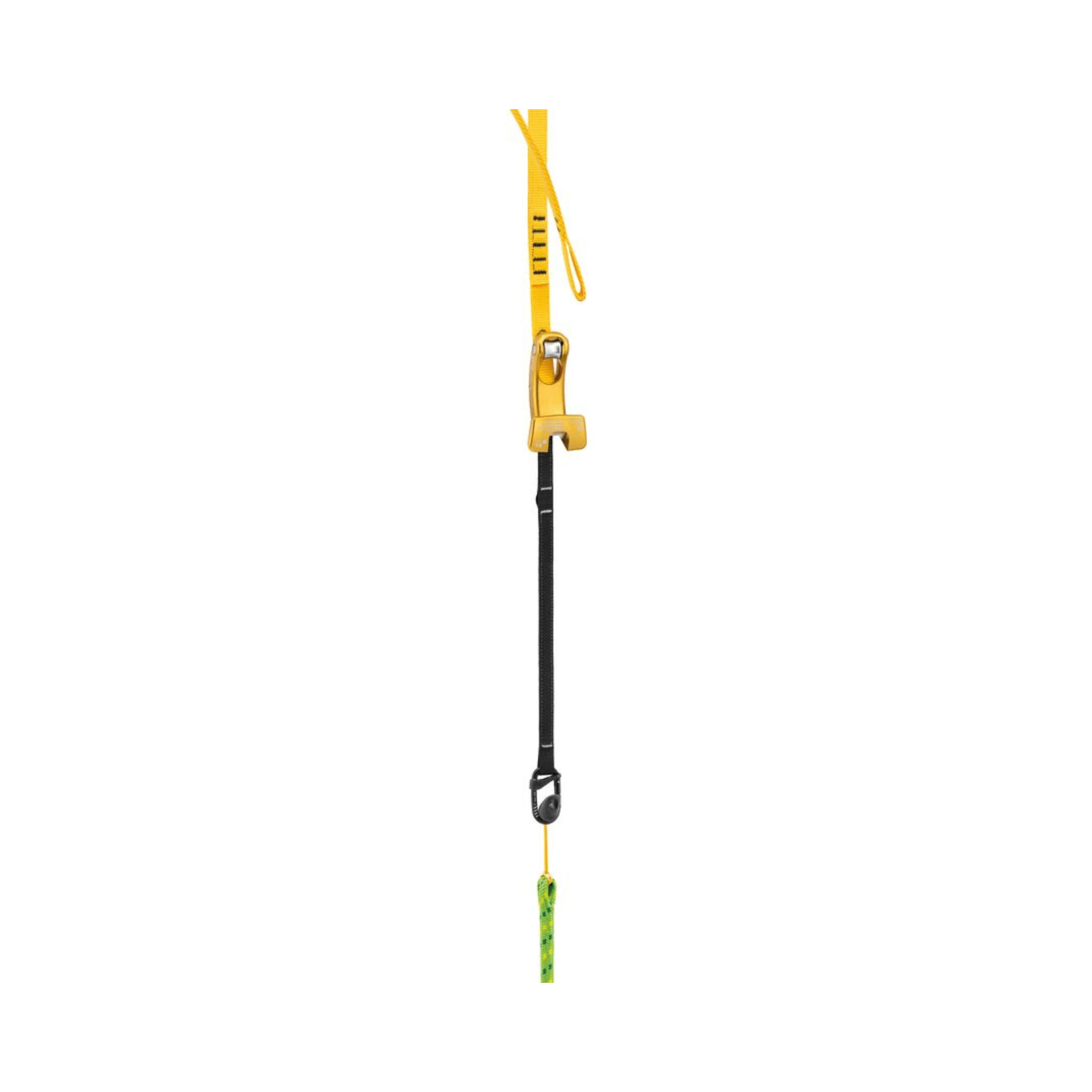 PETZL NAJA Friction Saver designed for tree surgeons, featuring a pulley and adjustable strap for optimized tree care.