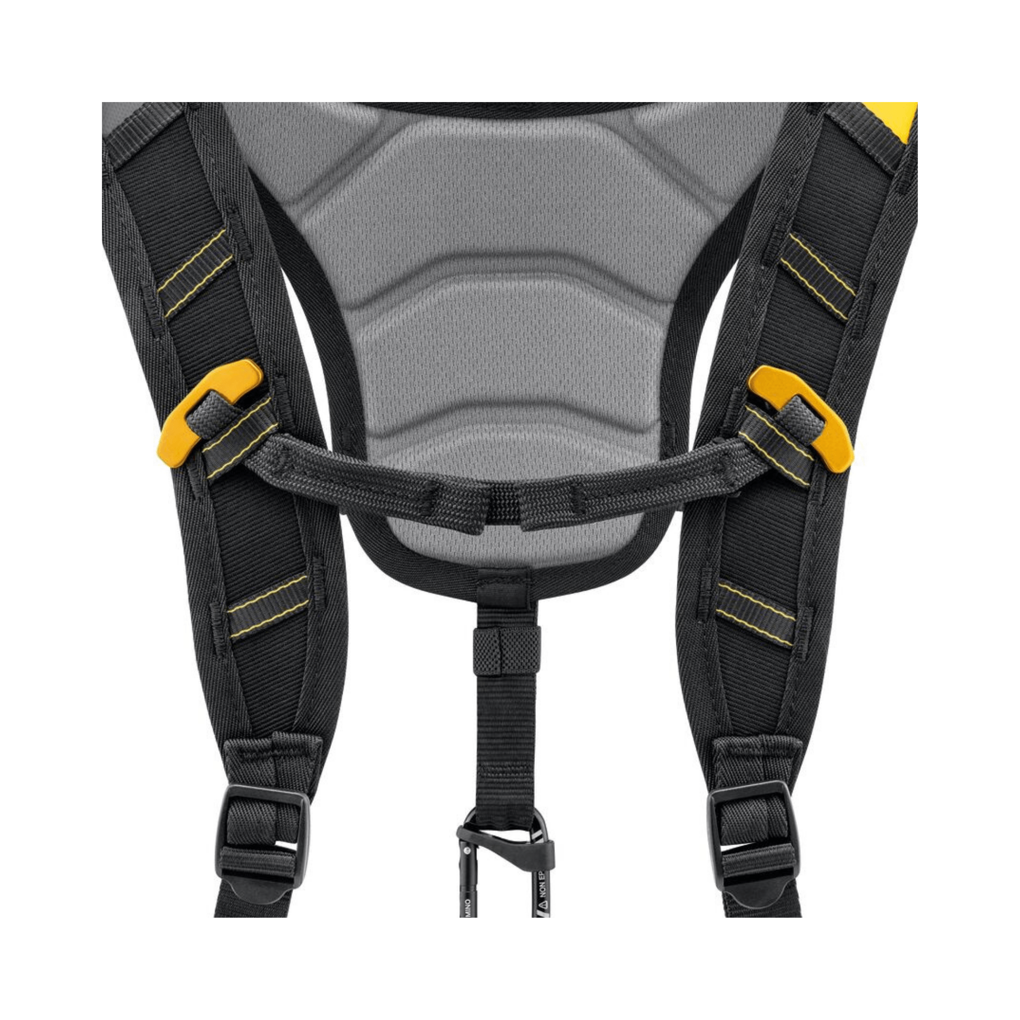 SEQUOIA Shoulder Straps design showcasing comfort features for Tree Surgeon and Climbing use.