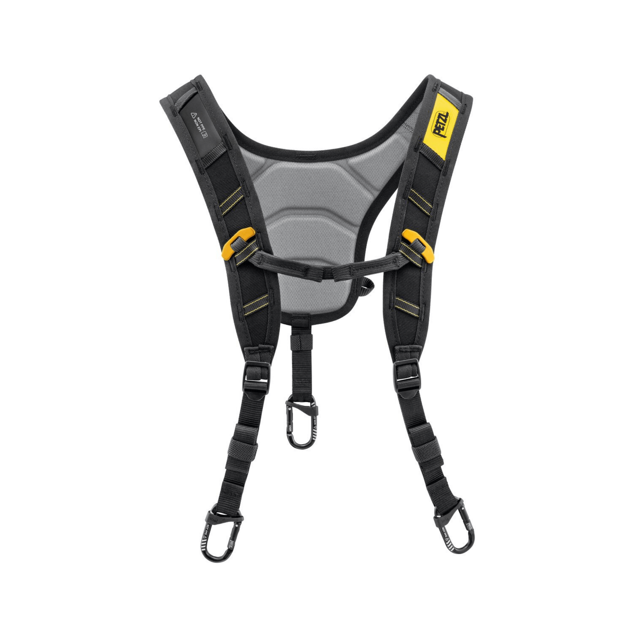 SEQUOIA Shoulder Straps by PETZL for arborist harnesses, enhancing comfort and support for tree surgeons.