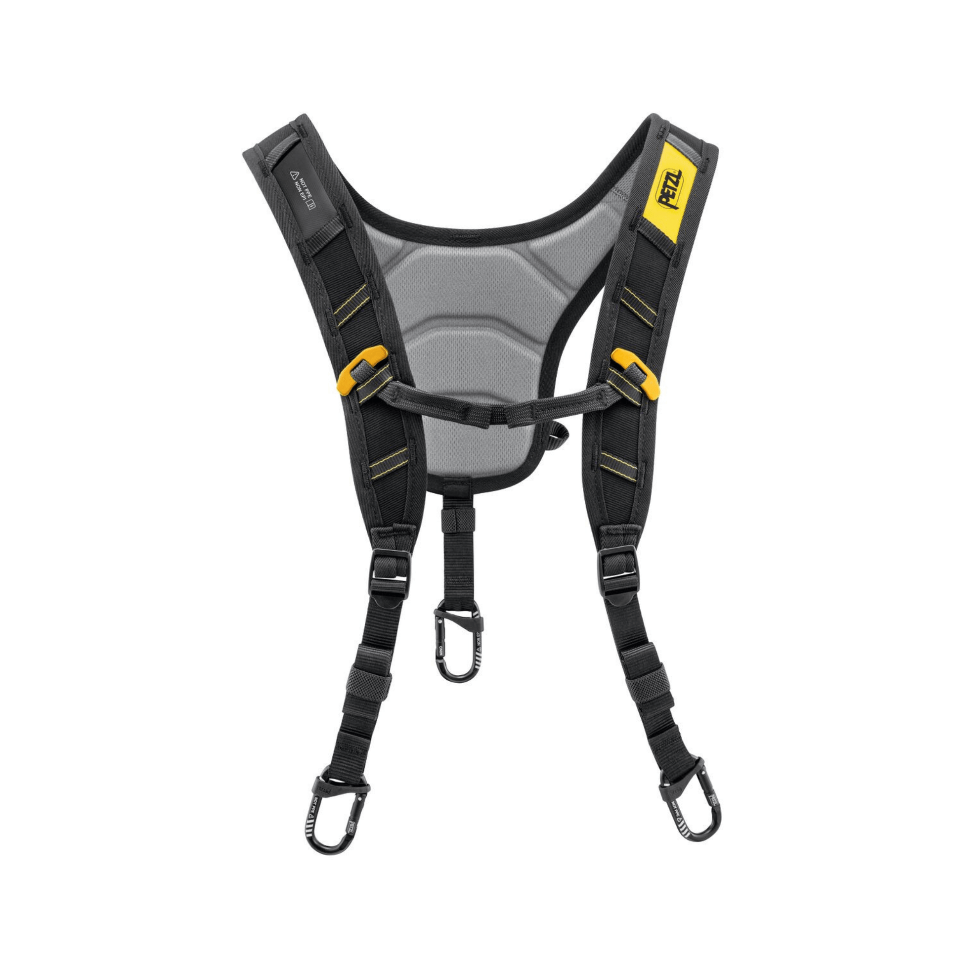 SEQUOIA Shoulder Straps by PETZL for arborist harnesses, enhancing comfort and support for tree surgeons.