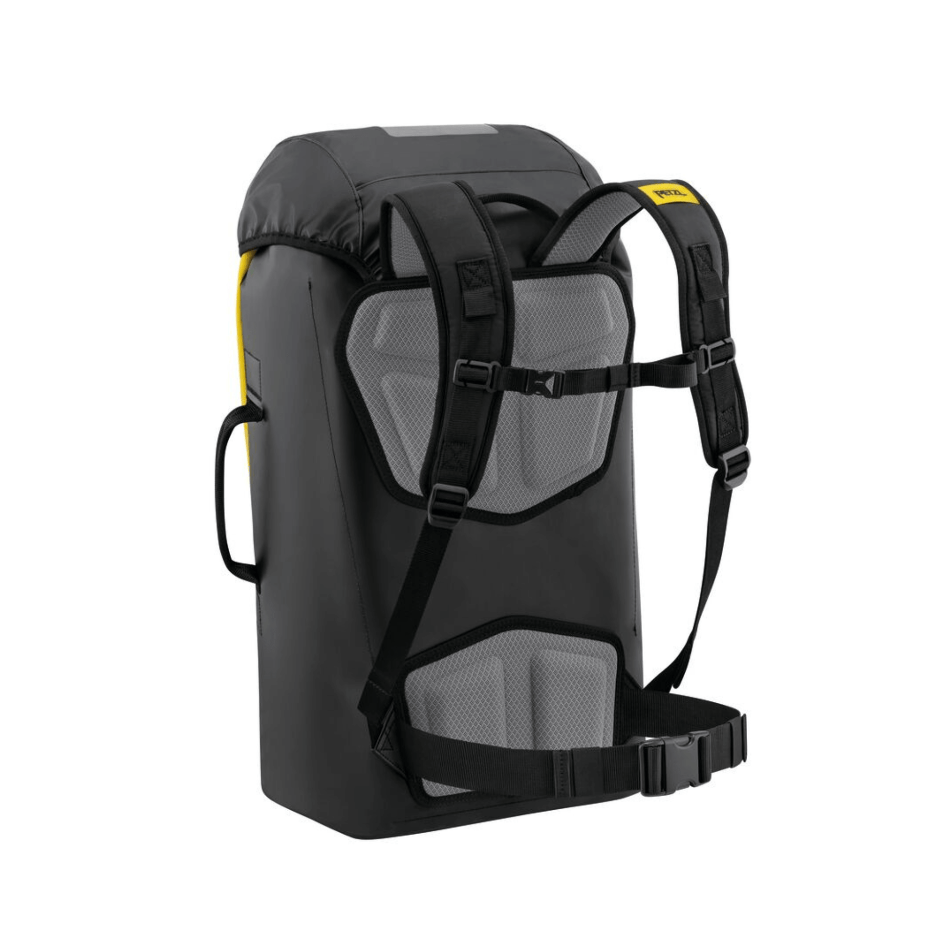 Petzl TRANSPORT 45 Litre Rope Bag designed for tree surgeons and professionals, showcasing durability and comfort.