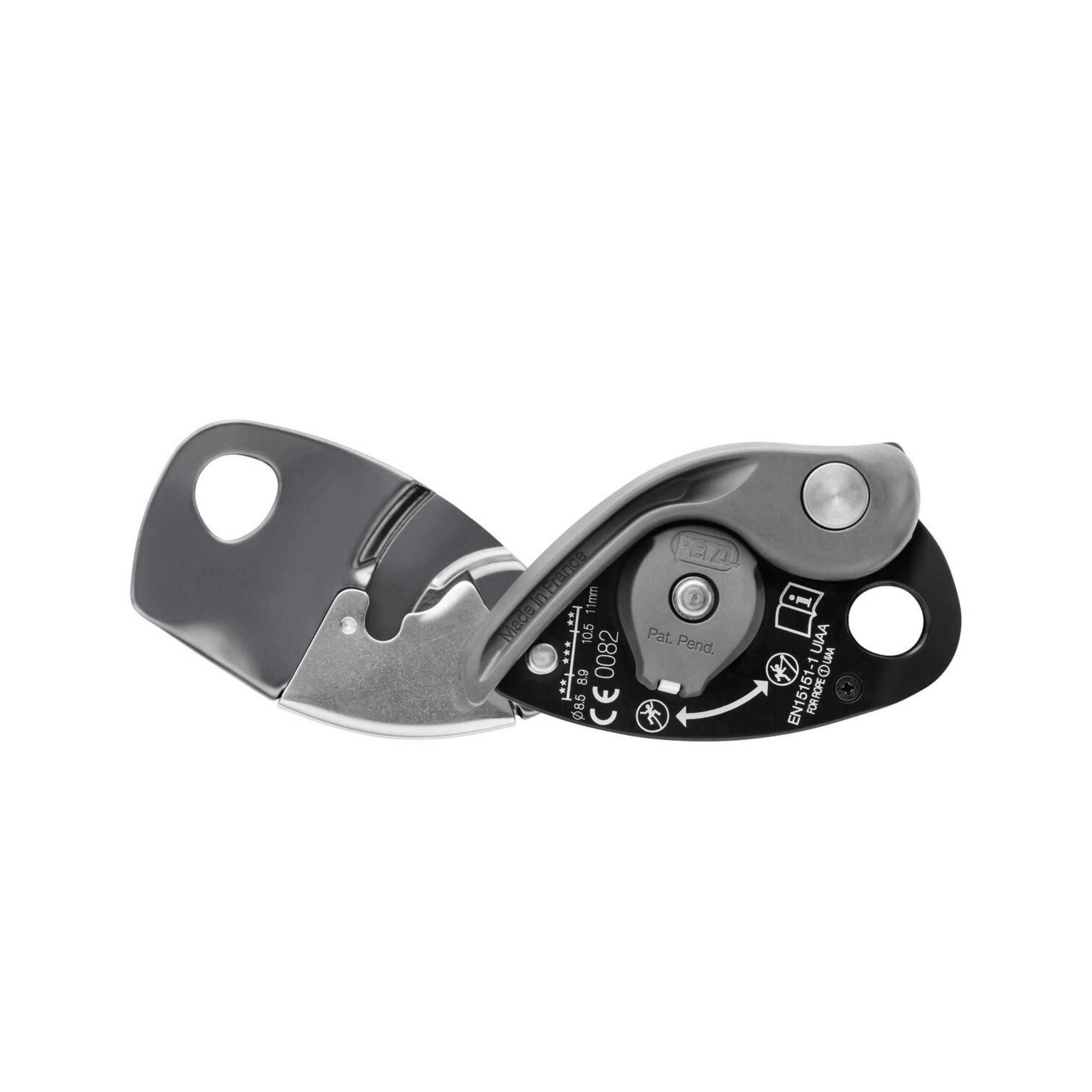 Petzl GriGri+ belay device designed for climbing and safety, ideal for tree surgeons and novice climbers.
