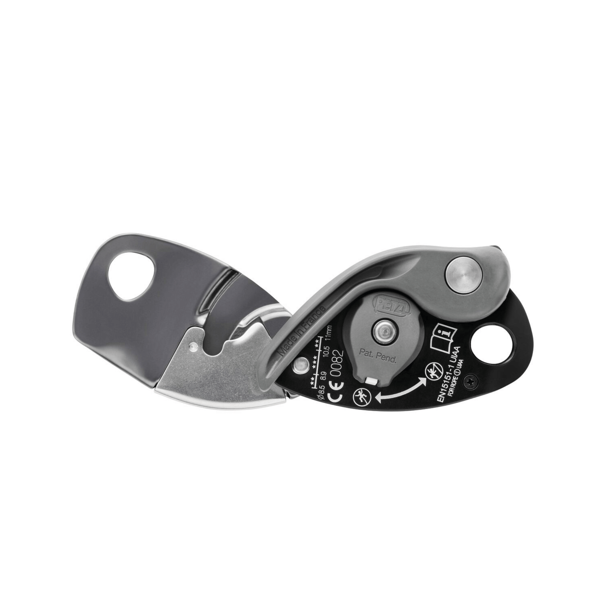Petzl GriGri+ belay device designed for climbing and safety, ideal for tree surgeons and novice climbers.