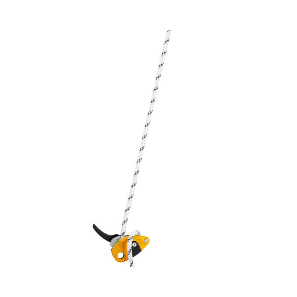 Petzl Grillon adjustable lanyard for work positioning, ideal for tree surgeons and safety professionals.