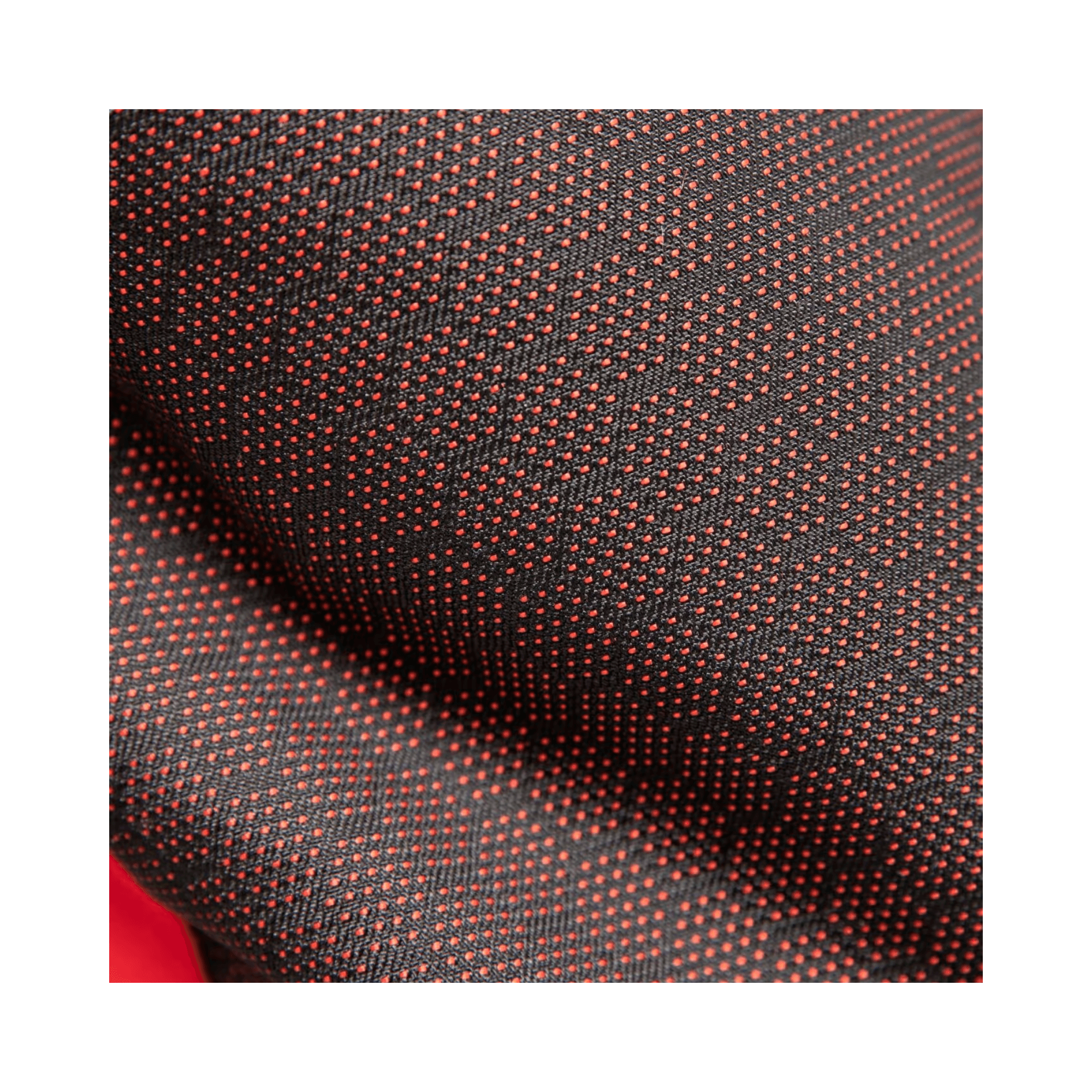 Close-up of the textured fabric of Gladiator Extreme Chainsaw Trousers Type A, showcasing its durability and design.