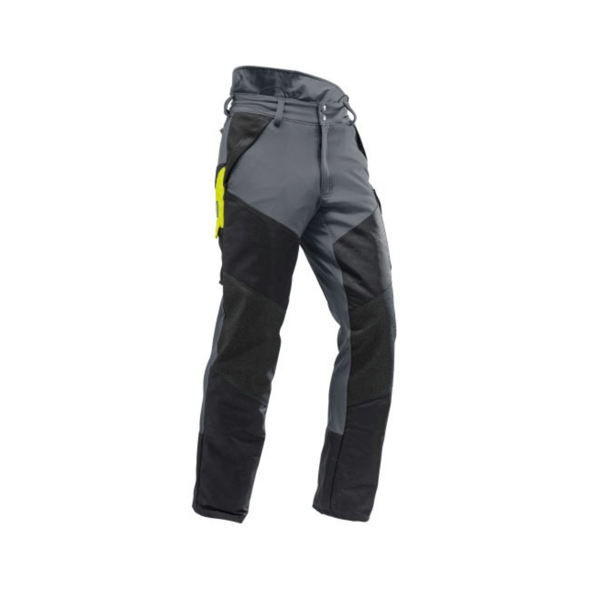 Gladiator Extreme Chainsaw Trousers Type A designed for tree surgeons, featuring durable Kevlar reinforcement.