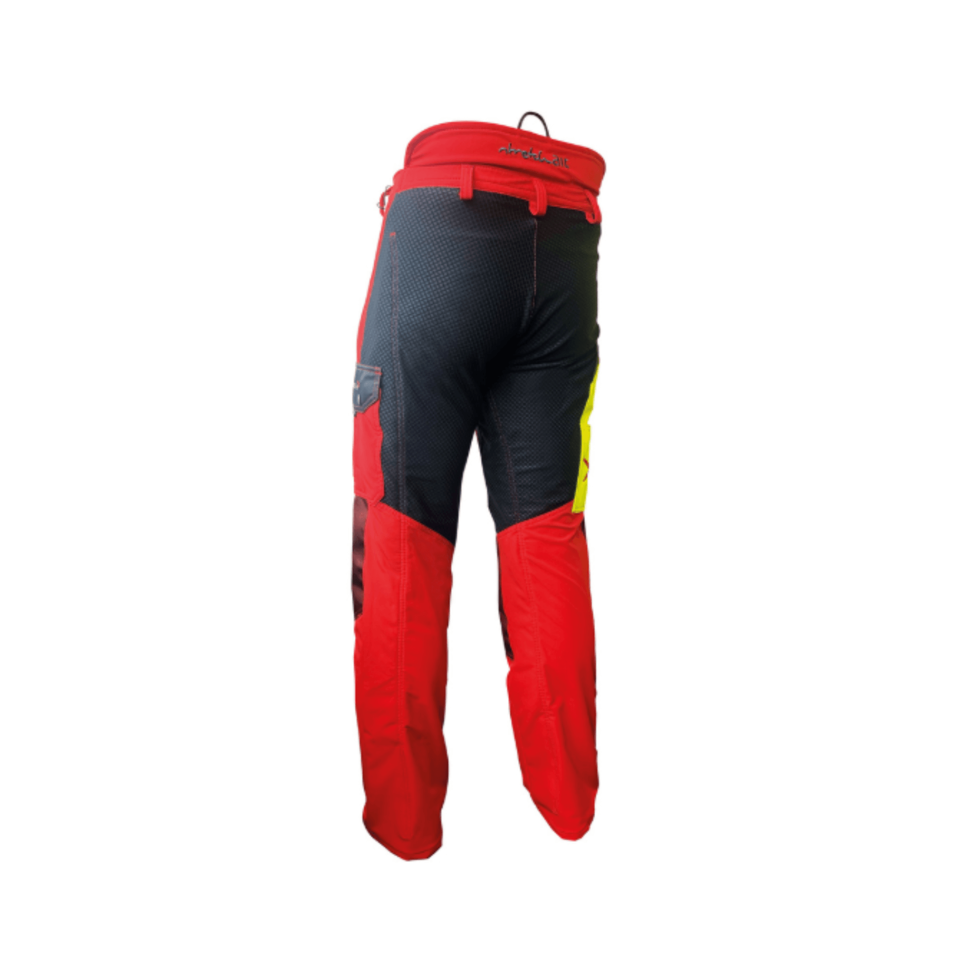 Back view of Pfanner Keprotec Light Type A Chainsaw Trousers designed for tree surgeons and outdoor professionals.