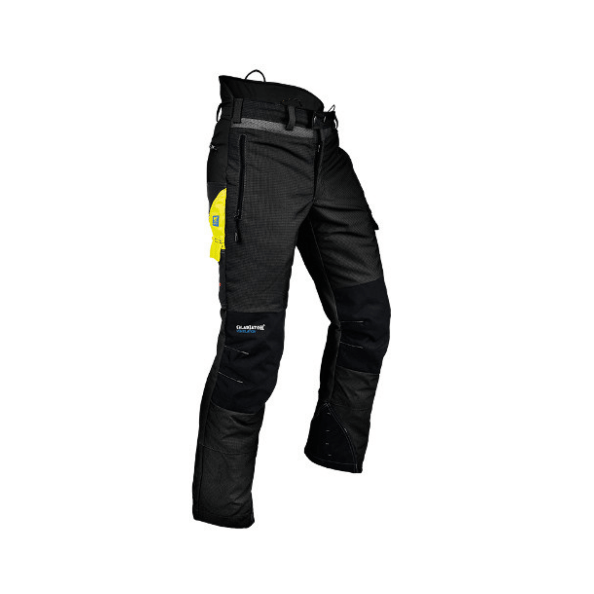 Ventilation Chainsaw Trousers Type A designed for arborists with Gladiator® fabric and Dyneema® protection.