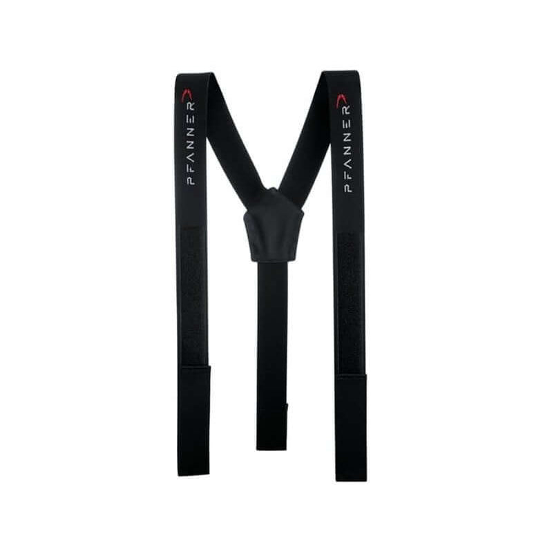Pfanner Gladiator Velcro chainsaw trouser braces designed for tree surgeons, offering adjustable and secure fit.