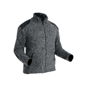 Pfanner Grizzly Fleece Jacket: Durable, warm outdoor jacket with water-repellent shoulders, practical sleeve pocket, and comfortable napped lining. Ideal for cold weather.