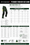 Pfanner trouser size guide with measurement charts for perfect fit, including size and length recommendations.